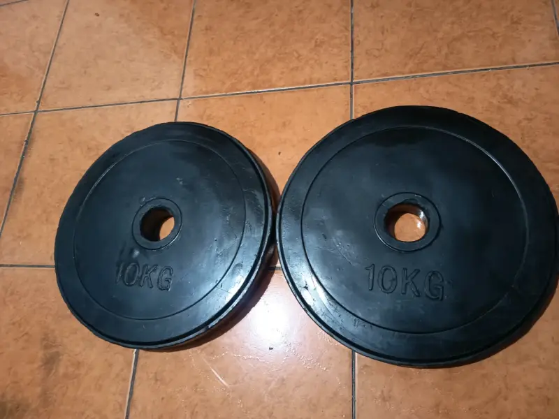 Discos de pesas 10 kg cada uno - 1