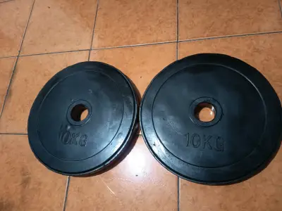 Discos de pesas 10 kg cada uno - miniatura 1