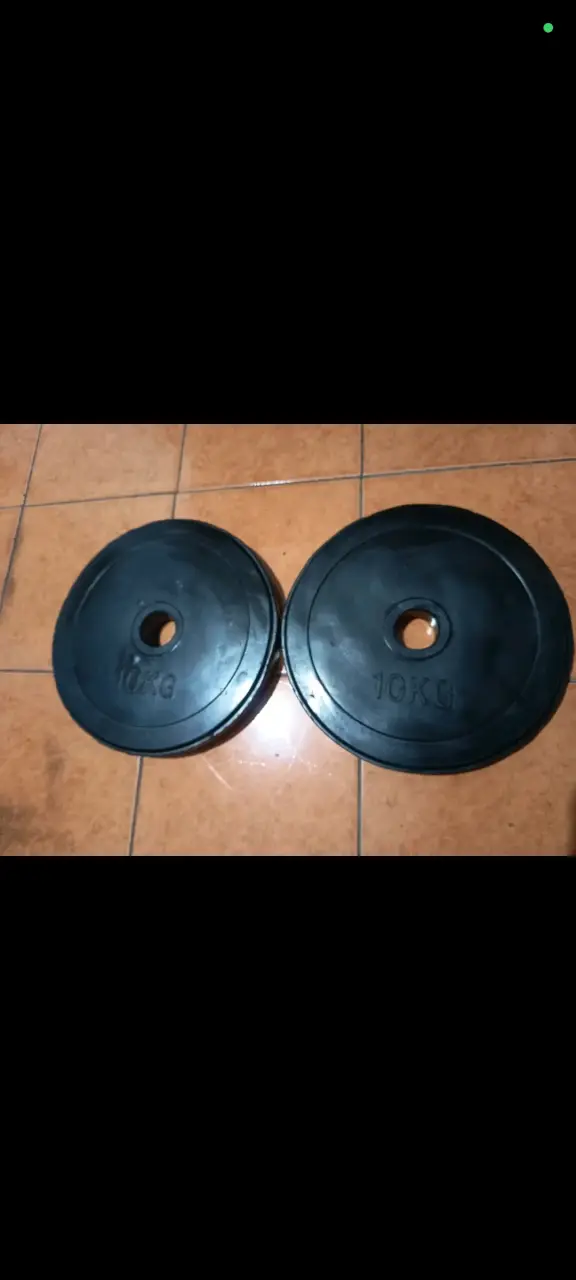 Discos de pesas 10 kg cada uno - 2