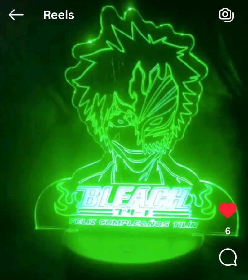 Lámpara LED 3D Diseños personalizados - 6