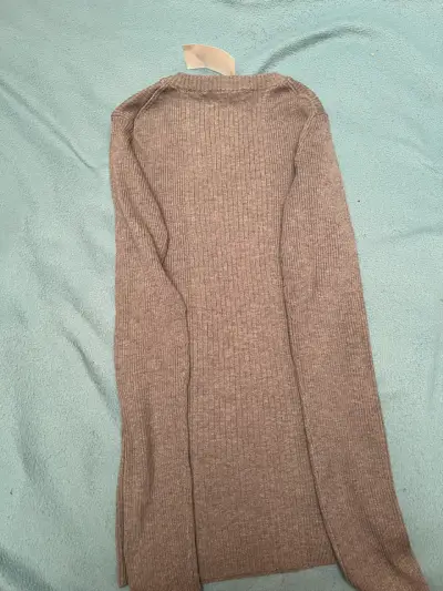 Suéter gris de punto H&M para mujer - miniatura 5