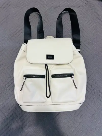 Mochila DKNY blanca - miniatura 1