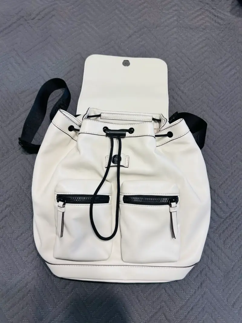 Mochila DKNY blanca - 3