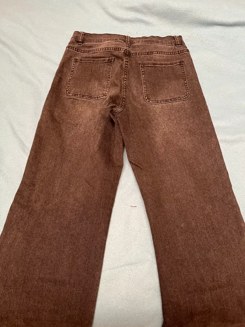 Pantalones de mezclilla grises oscur con bolsillos - 2