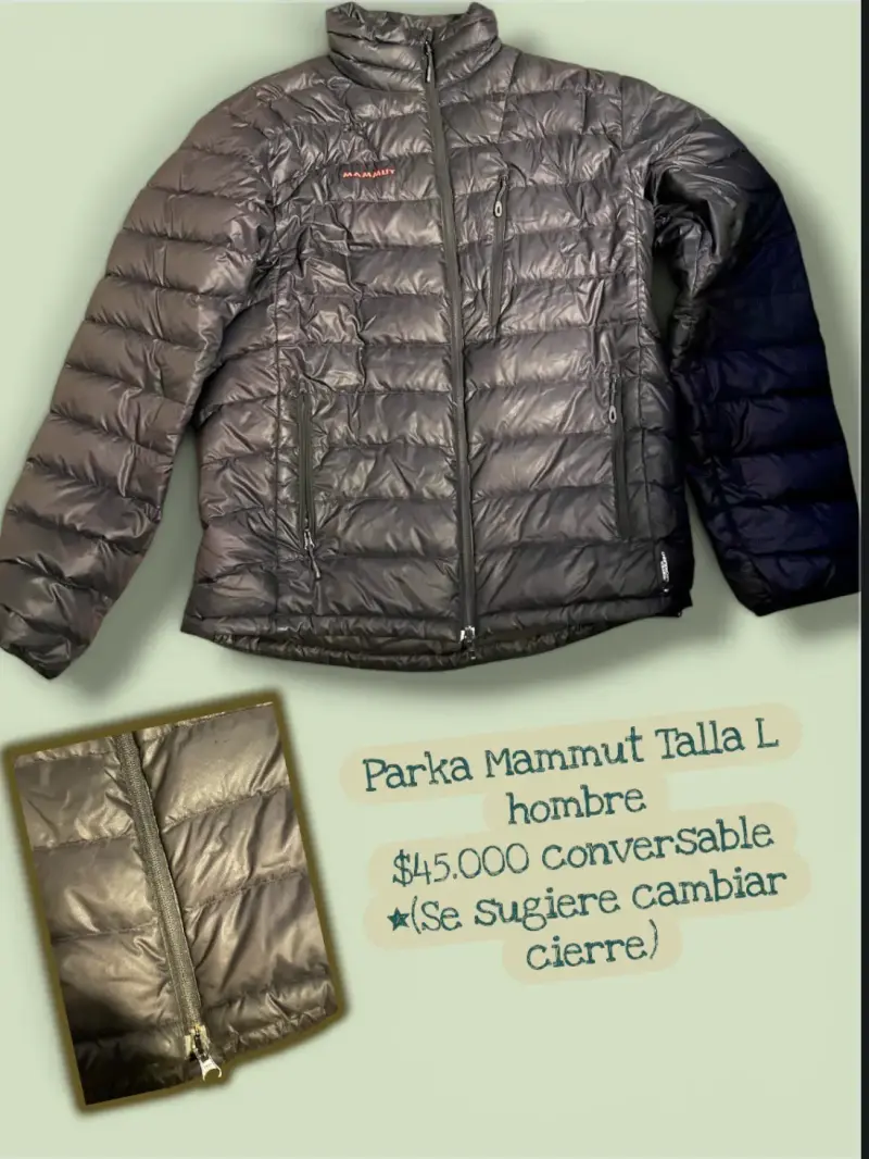 Parka Mammut para hombre talla L - 1