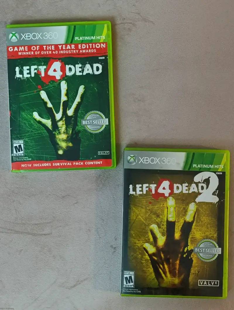Juegos Xbox 360 Left 4 Dead 1 y 2