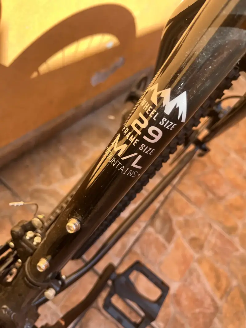 Bicicleta Jeep montaña negra XL - 4