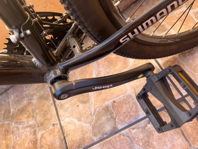 Bicicleta Jeep montaña negra XL - 6