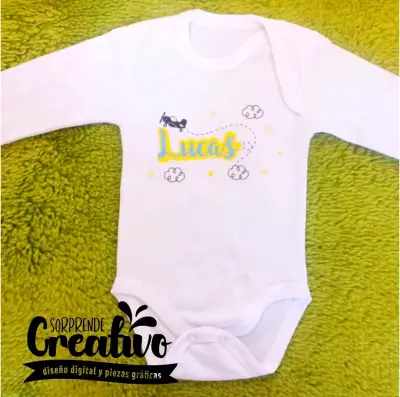 Body de bebé personalizados - miniatura 1