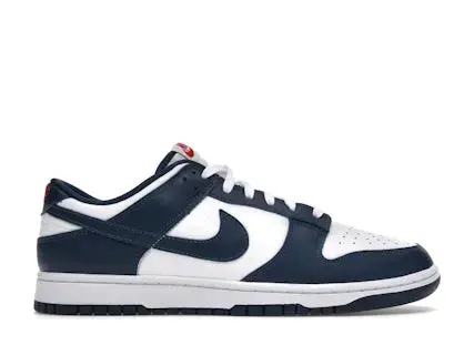 Zapatillas Nike Dunk Low azul y blanco - 2