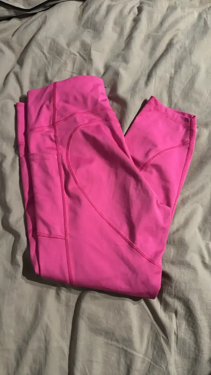 Leggings deportivos rosados VS