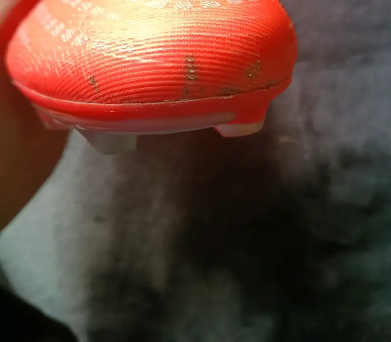 Botines de fútbol Puma rojos nuevos - 3
