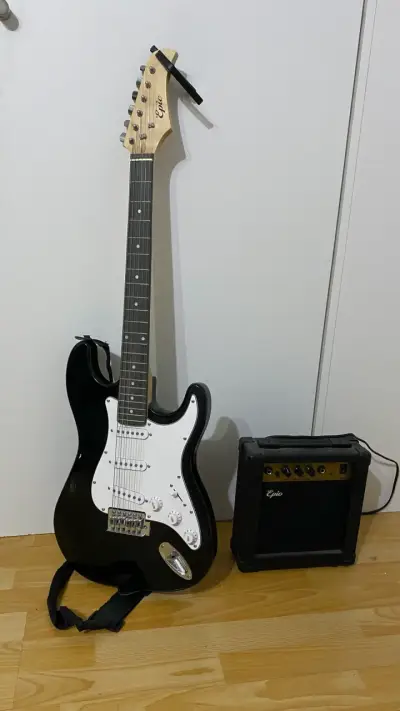 Guitarra eléctrica Epic con amplificador - miniatura 1