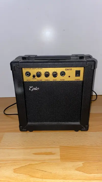 Guitarra eléctrica Epic con amplificador - miniatura 4