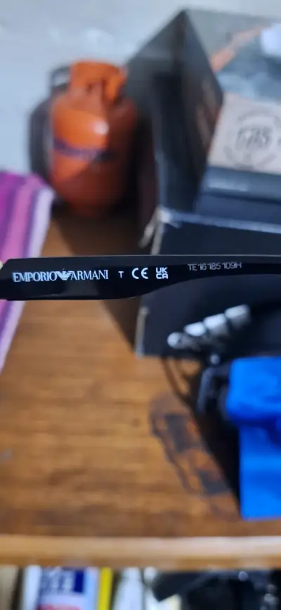 Gafas de sol Emporio Armani negras - miniatura 1
