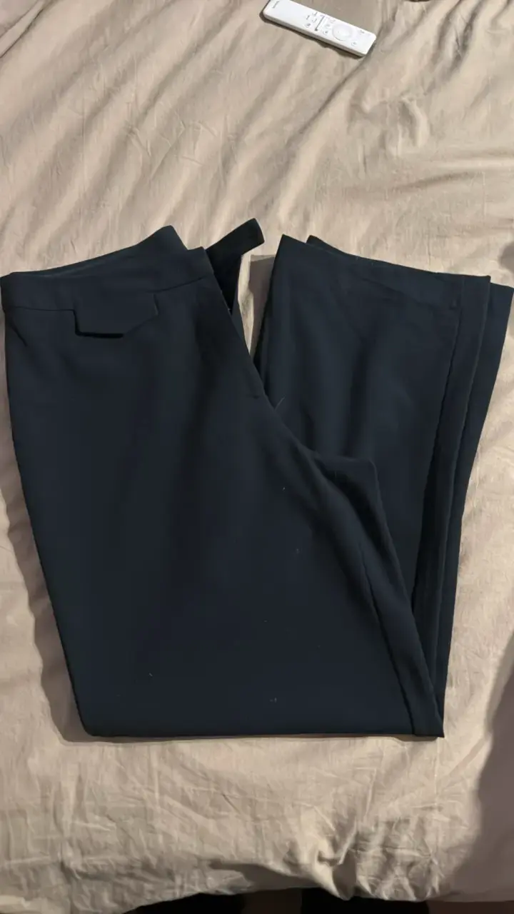 Pantalones azul oscuro para mujer talla 12
