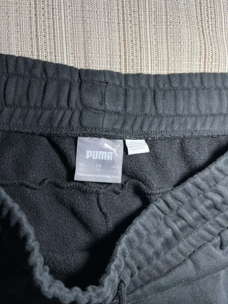 Pantalones deportivos Puma negros para hombre - 4