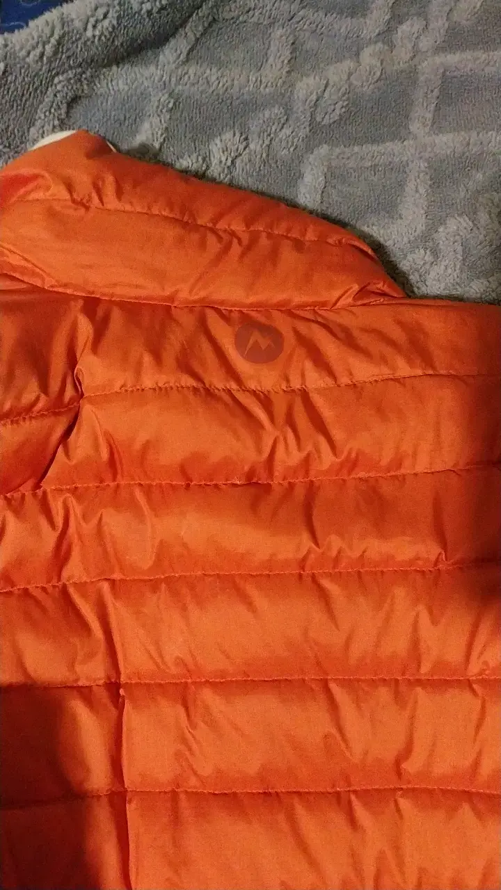 Chaqueta acolchada naranja para hombre - 5