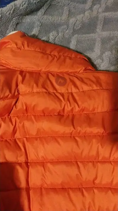Chaqueta acolchada naranja para hombre - miniatura 5