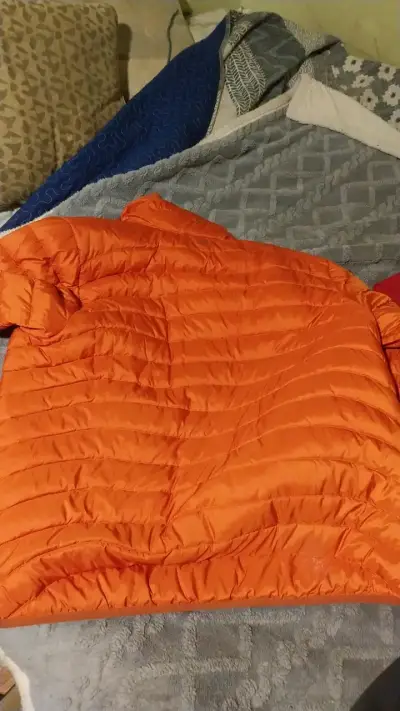 Chaqueta acolchada naranja para hombre - miniatura 6