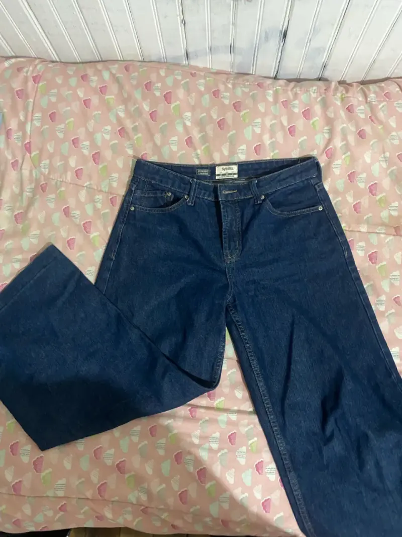 Jeans azul oscuro Sybilla para mujer - 1
