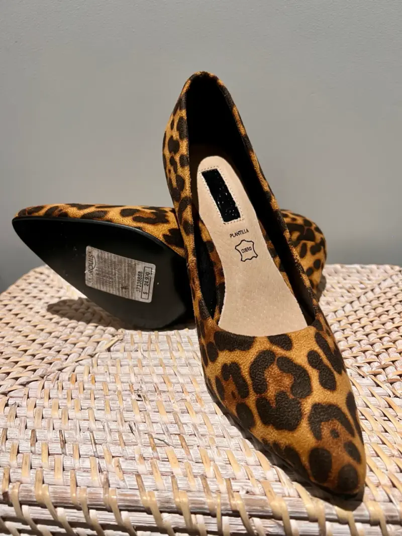 Tacones Animal Print de Leopardo - 3