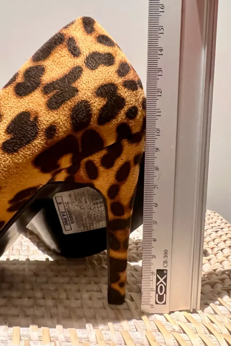 Tacones Animal Print de Leopardo - 4