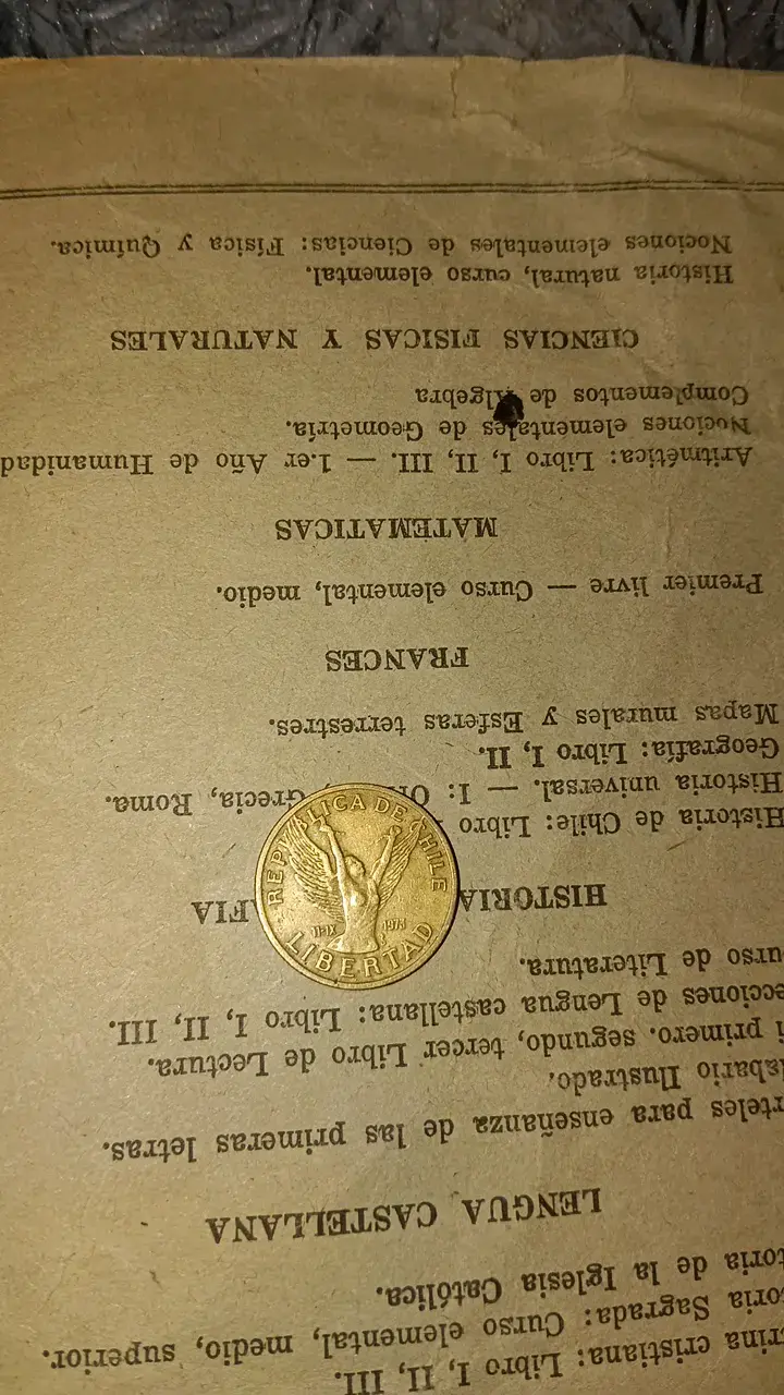 Moneda conmemorativa Chile 1973 Libertad - 4
