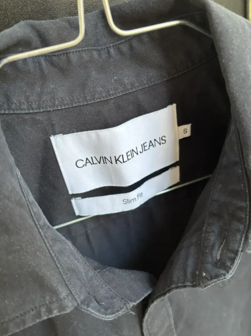 Camisa negra Calvin Klein para hombre - 2