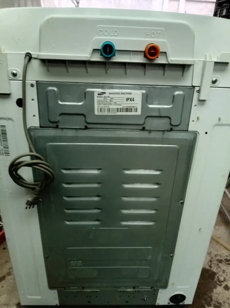 Lavadora automática Samsung 8 kg usada - 4