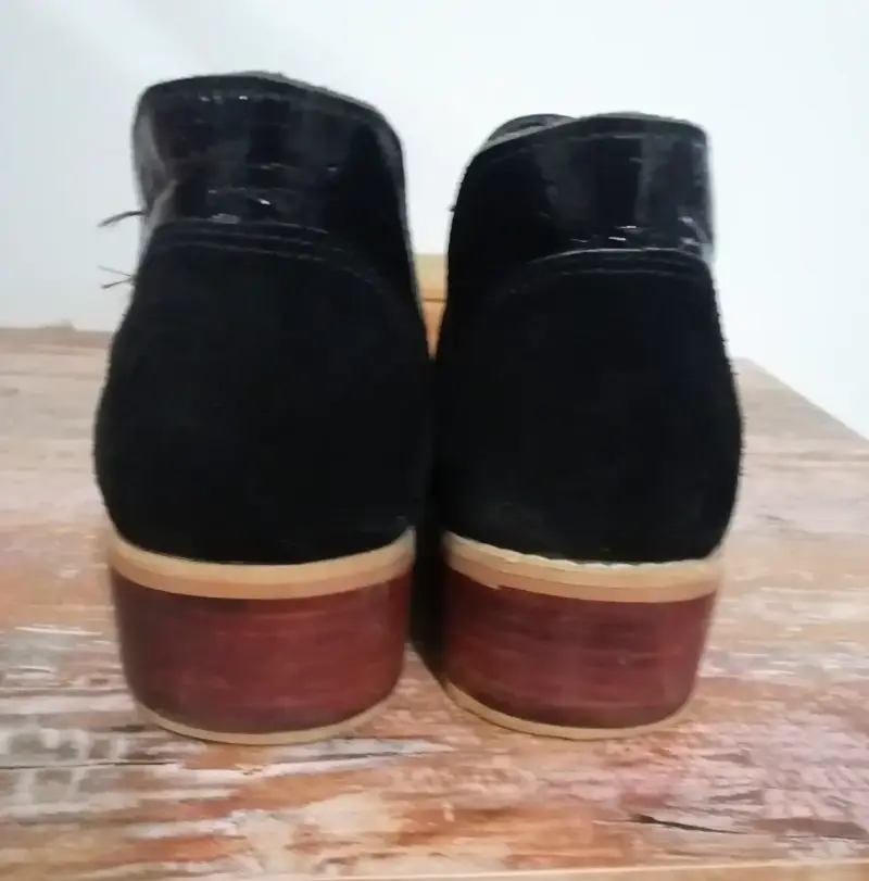 Zapatos de cuero con diseño de serpiente - 3
