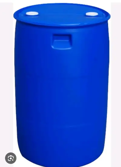 Tambor plástico azul 200 litros - miniatura 2