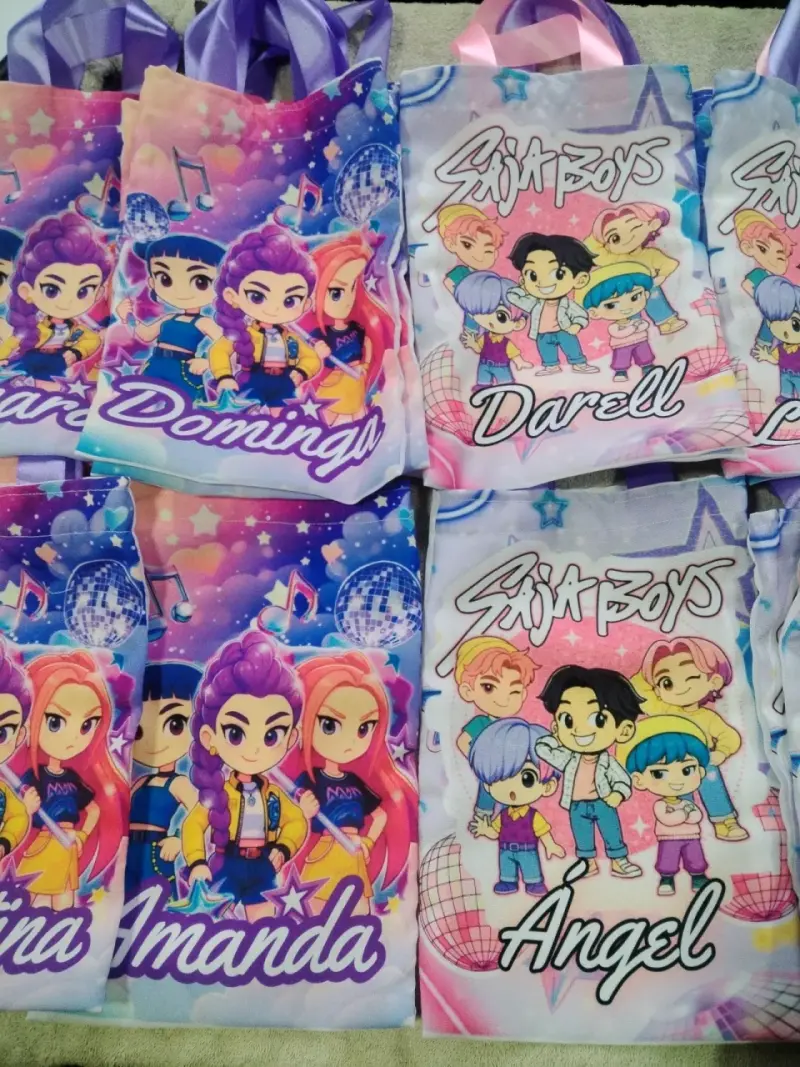 Bolsas de tela personalizadas para niños - 3