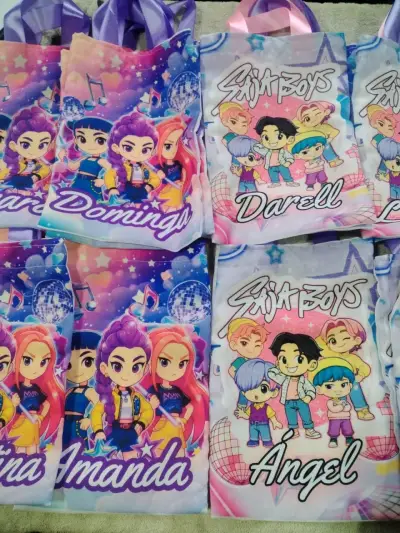 Bolsas de tela personalizadas para niños - miniatura 3