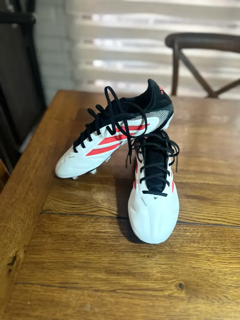 Botines de fútbol Adidas Copa blancos y negros - 4
