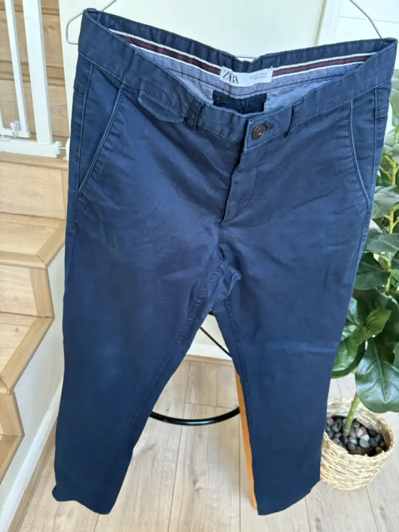 Pantalones azul marino Zara hombre - 1