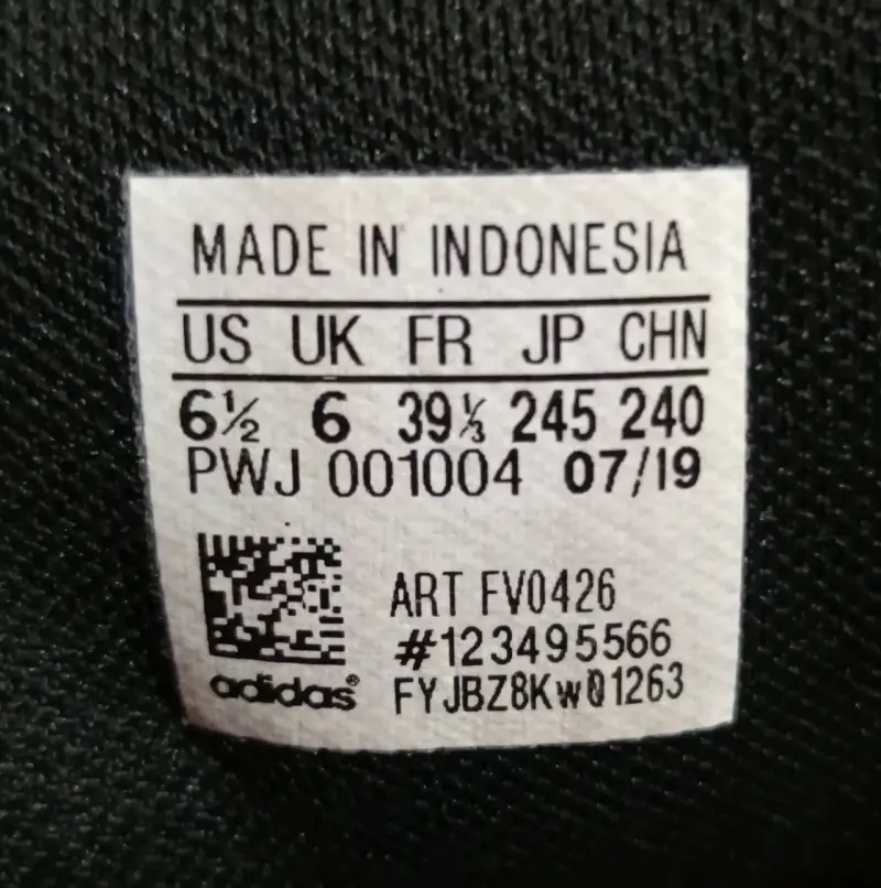 Zapatillas deportivas Adidas negras y rojas - 4