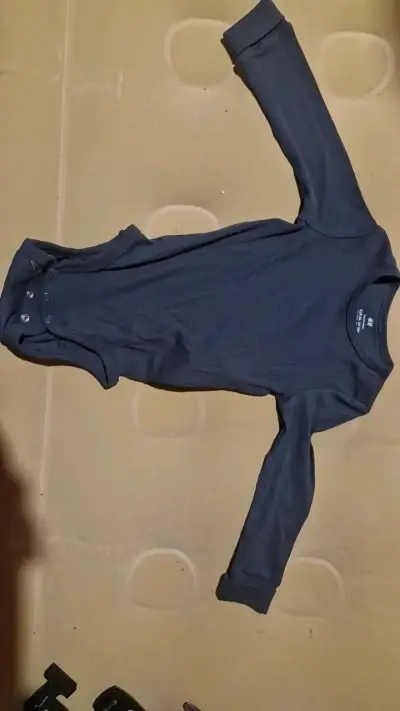Body de bebé H&M manga larga - miniatura 2