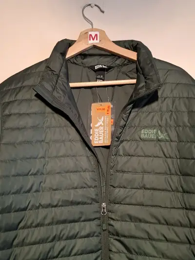 Parka de pluma  verde Eddie Bauer M - miniatura 3