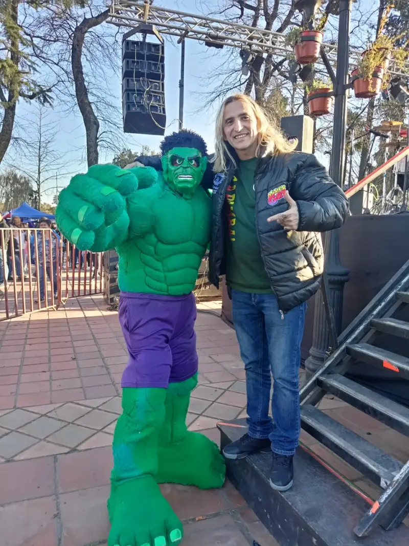 Disfraz de Hulk para eventos