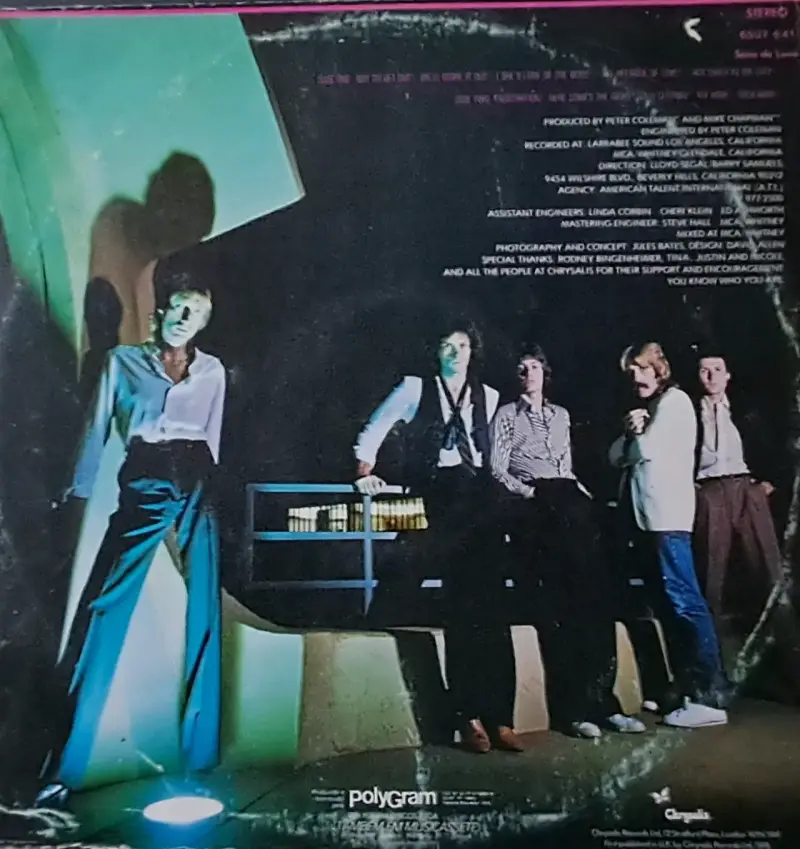 Vinilo Nick Gilder City Nights LP - 2