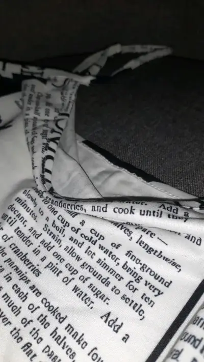 Top de tirantes con estampado de periódico - miniatura 2