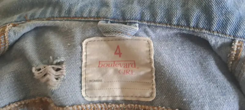 Chaqueta de mezclilla GAP para niña. - 3