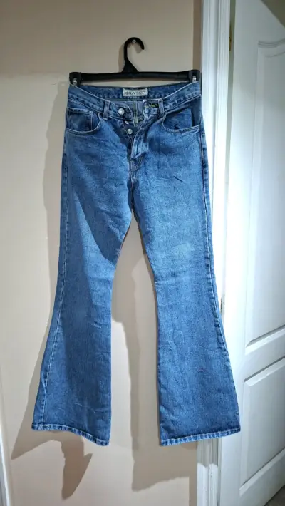 Jeans acampanados azul Magvest - miniatura 1