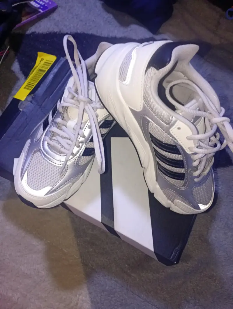 Zapatillas deportivas Adidas Cloudfoam grises - 2