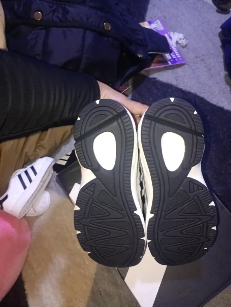 Zapatillas deportivas Adidas Cloudfoam grises - 4