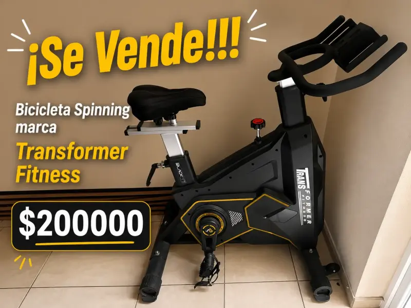 Bicicleta Spinning Transformer Fitness