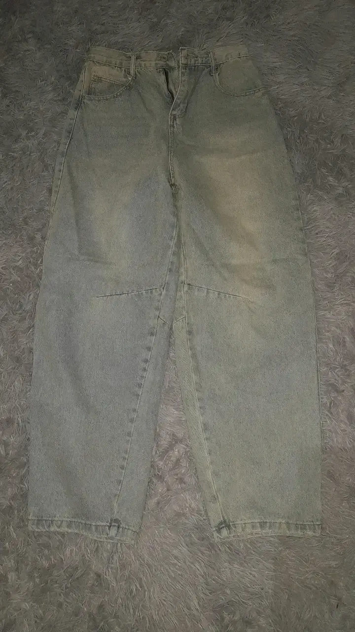 Jeans de mezclilla vintage para mujer