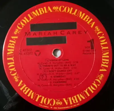 Vinilo Mariah Carey álbum debut - miniatura 4