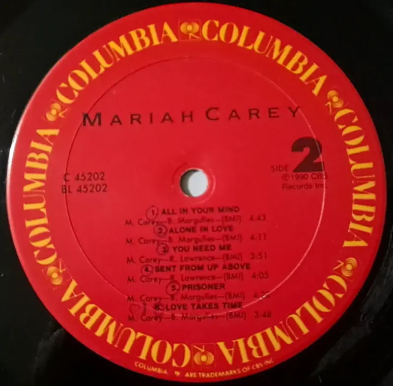 Vinilo Mariah Carey álbum debut - 5